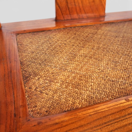 Image 1 of Set di 2 poltrone cinesi con schienale alto in stile dinastia Ming, 1920