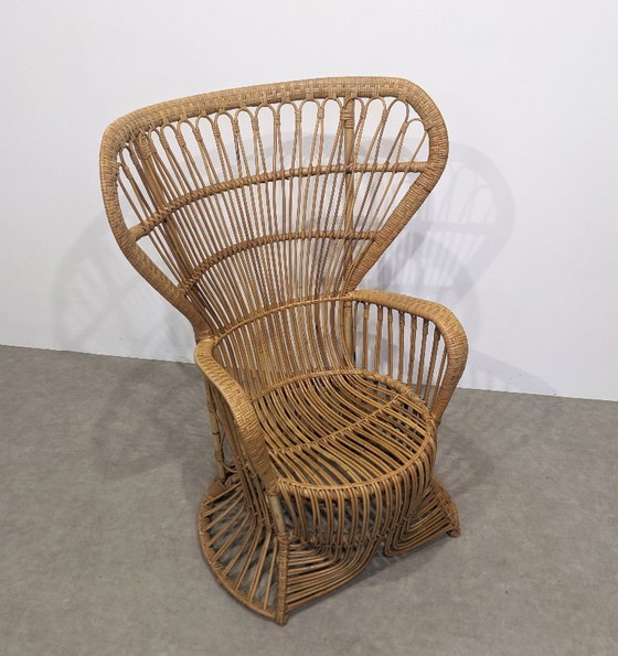 Image 1 of Vintage Peaock armchair