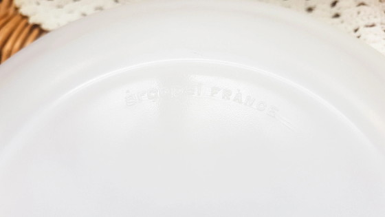 6 Piccoli piatti bianchi Arcopal prodotti in Francia – Stoviglie, Vintage (photo 5 of 10)