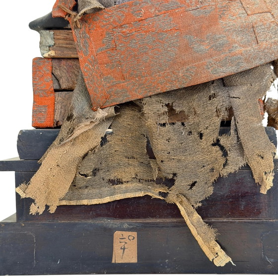 Antique Japanese Nichiren Daishonin - Meiji - circa – Sculpture, Wood, Textile (photo 16 of 25)