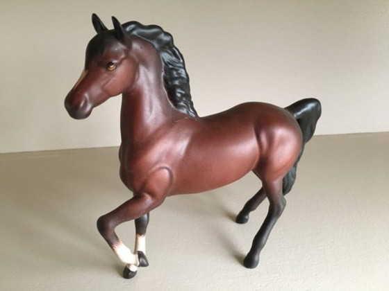 Image 1 of cavallo in ceramica , Beswick Inghilterra