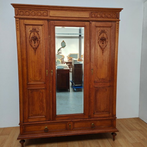 Vintage Antik Kleiderschrank Garderobe zerlegbar