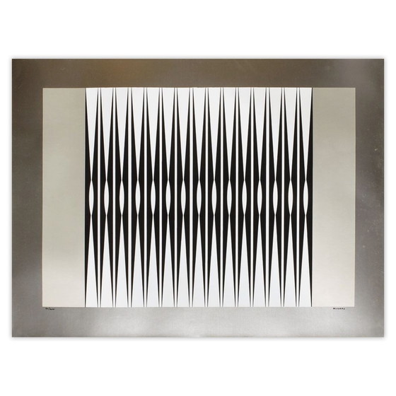 Image 1 of Dordevic MIODRAG Composition cinétique Sérigraphie signée 1975