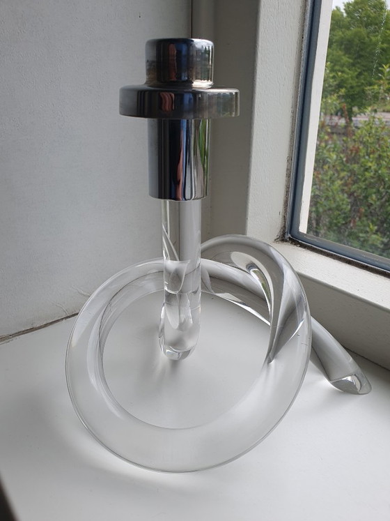 Image 1 of Candlestick 'pretzel' by Dorothy C. Thorpe