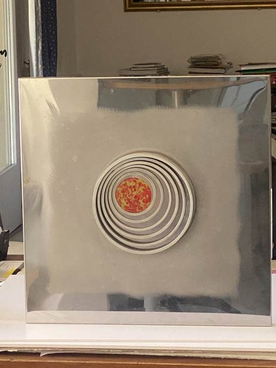 Image 1 of Angelo Brotto Skulpturale Wandleuchte Esperia Edition 1970