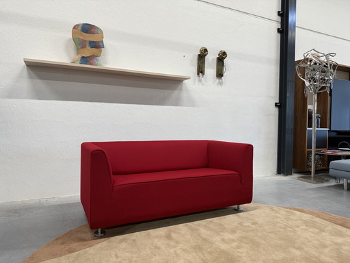 Gelderland 4800 Sofa 2 Seater Vidar fabric Red 160