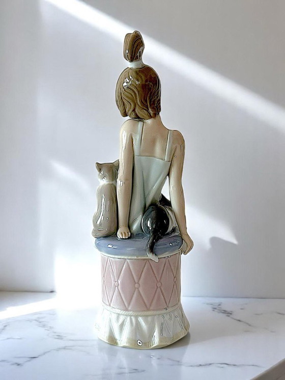 Image 1 of Statuetta Lladro "Bedtime" di Francisco Catalá (1987)