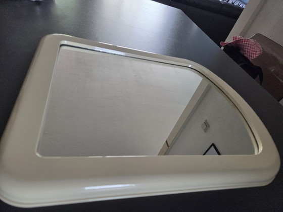 Space Age Mirror 70s – Glass, Plastic (photo 4 of 7)