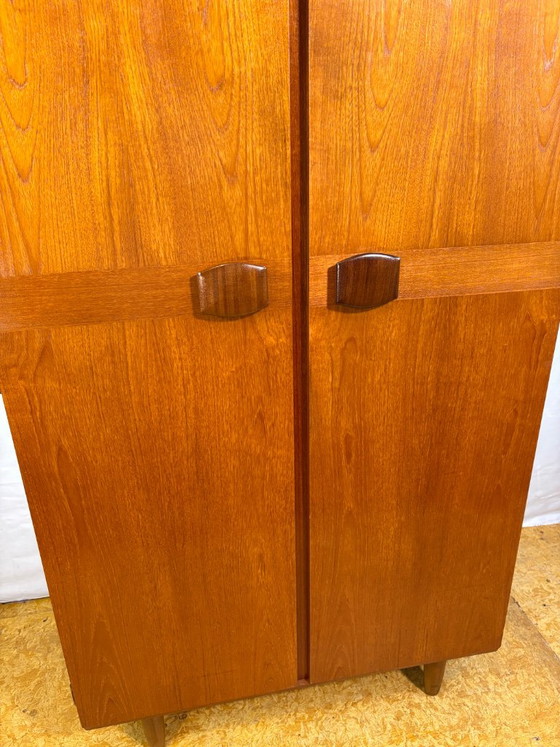 Armoire double vintage en teck Stonehill | Années 1960 | Design britannique du milieu du XXe siècle – Wood (photo 2 of 14)