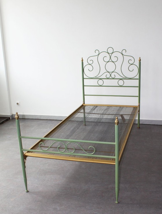 Image 1 of Letto in ferro battuto, Italia, anni '60.