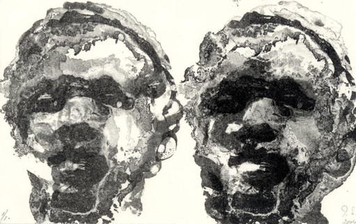 Paul Smulders -2 Koppen Litho