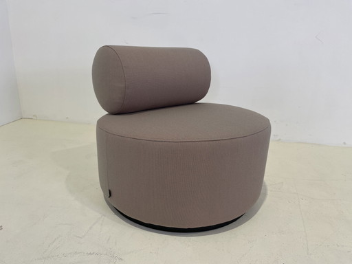 Fést Sinclair chaise longue - non pivotante steelcut Kvadrat