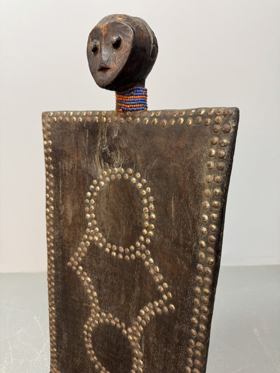 Image 1 of Sedia cerimoniale del re africano, inizio metà secolo, Tanzania, anni '40