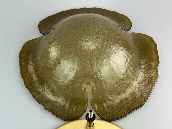 Image 1 of 60's 70's Peill & Putzler Plafonnier Verre Space Design Lampe