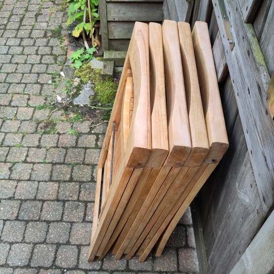 Image 1 of 5 Aldo Jacober 'Trieste' klapstoelen