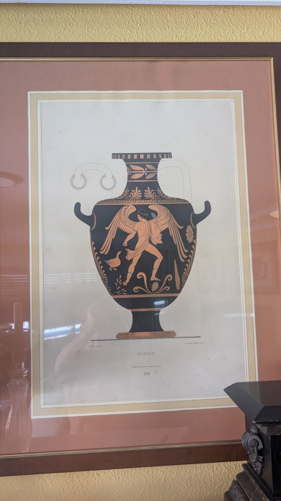 Set Stampe Antiche – Ernst Wasmuth, Litografie e stampe, Glass, Paper (photo 4 of 9)