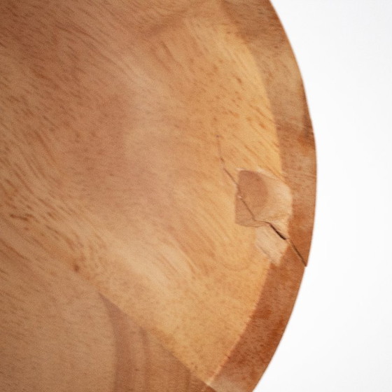 Image 1 of Light wooden box in the shape of an egg: modern design