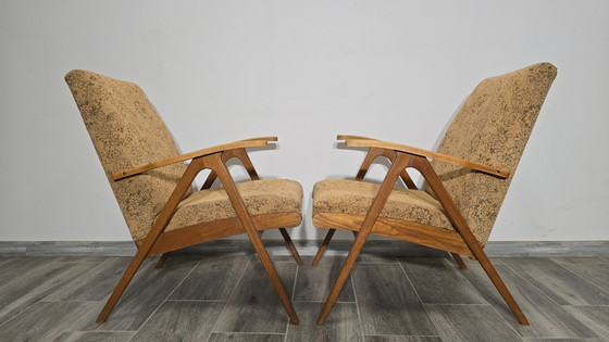 Image 1 of Ensemble de fauteuils Mid Century