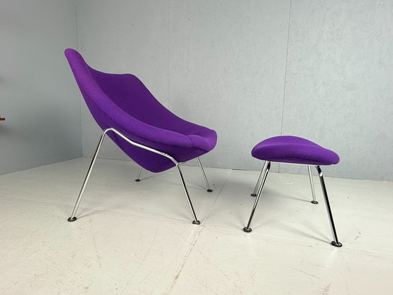 Image 1 of Sillón y reposapiés Pierre Paulin F157 "Big Oyster" para Artifort, 1964