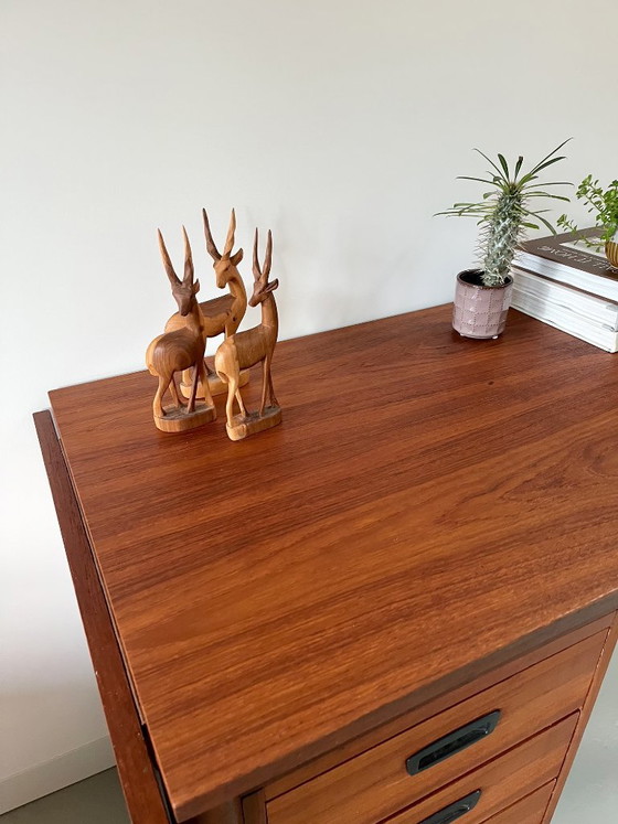 Bureau Arne Vodder Drop Leaf Desk, Jaren 60 – Wood (photo 4 of 10)