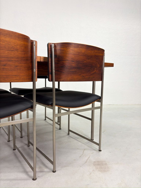 Image 1 of Vintage SM08 Dining Room Set by Cees Braakman for Pastoe