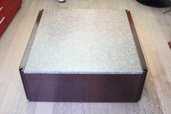 Image 1 of Angelo Mangiarotti 4D Coffee Table for Molteni, Italy 1960s