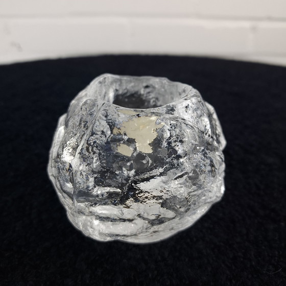 Image 1 of Vintage Kosta Boda Snowball tealight holder Ann Wärff