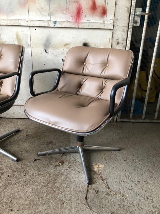 Image 1 of 2x Charles Pollock Executive chair