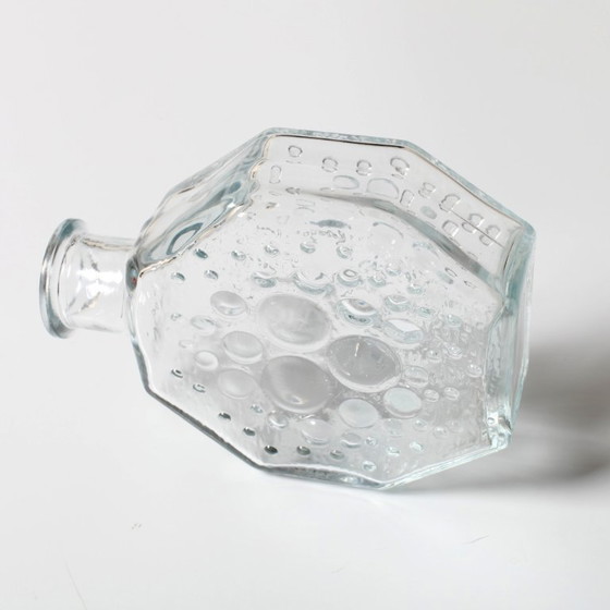 Image 1 of Mid-century Clear Stella Polaris Vase by Nanny Still for Riihimäki / Finland / 1967