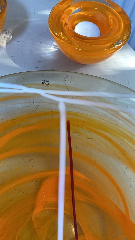 Image 1 of Kosta Boda Anna Ehrner bol+2 porta tés