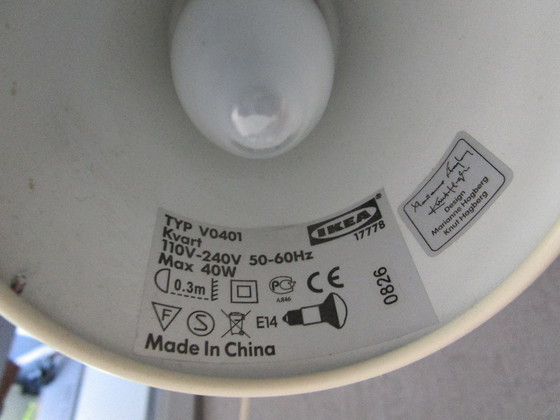 Image 1 of Faretto da parete Ikea KVART V0401.