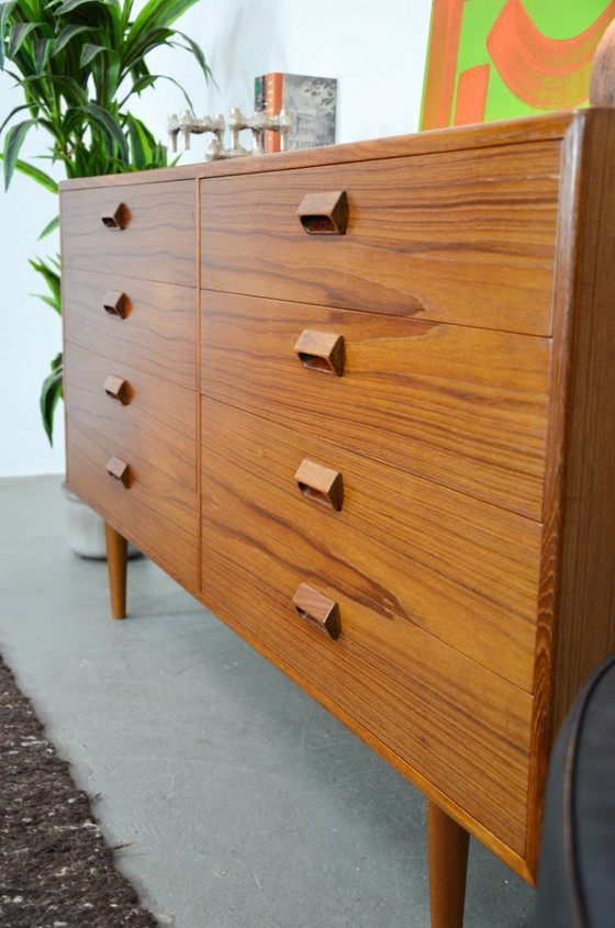 Image 1 of Vintage sideboard drawer chest Børge Mogensen Midcentury Teak 60s