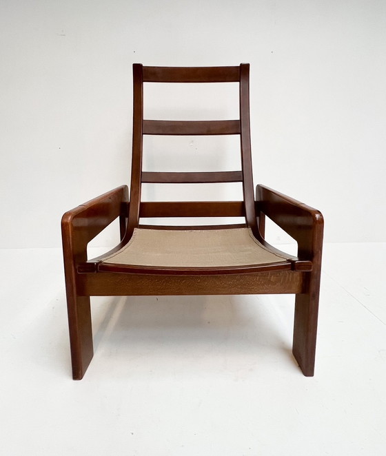 Image 1 of Opnieuw Gestoffeerde Pastoe Fauteuil, 1960'S