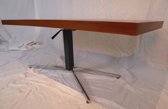 Image 1 of Table polyvalente haute/ basse  teck