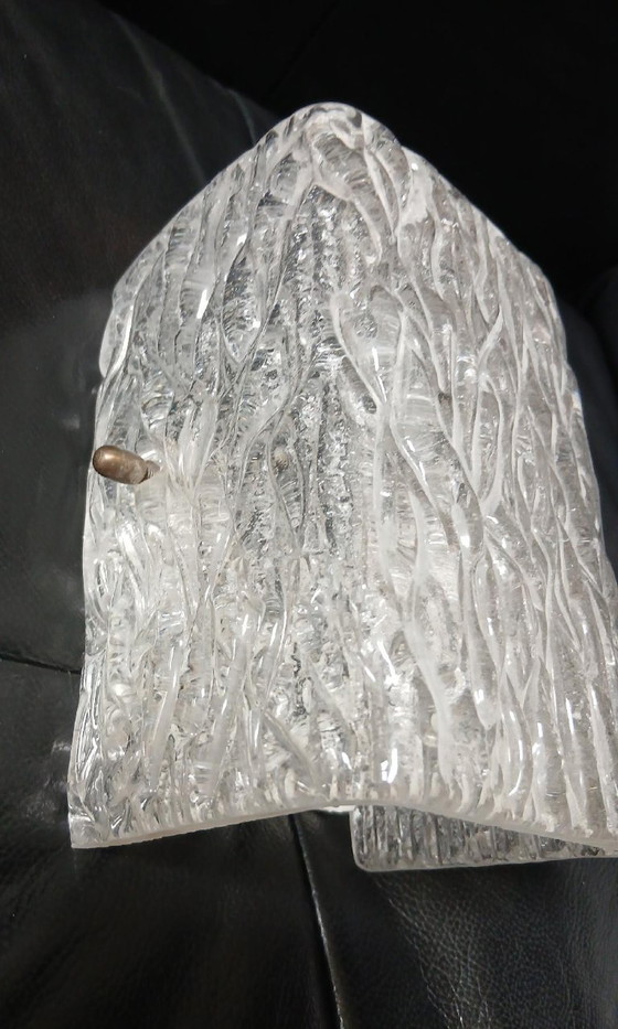 Small Murano Glass Wall Sconce/Lamp – Wall lights, Metal, Brass (photo 3 of 5)