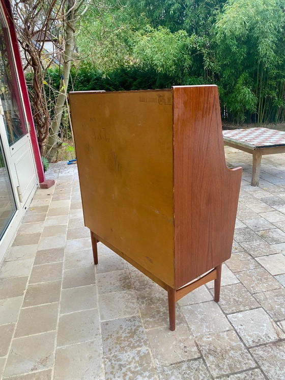 Image 1 of Secrétaire / bureau danois modèle 37 par Arne Wahl Iversen pour Vinde Møbelfabrik – Années 60.
