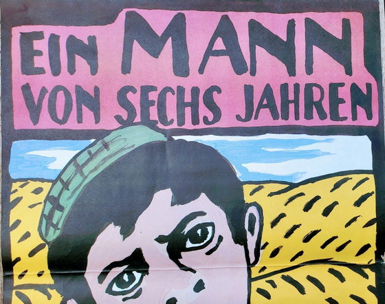 Image 1 of Zeldzame Vintage kinderfilm poster Oost Duitsland   