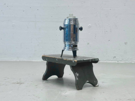 Vintage Holzhocker,1970er Jahre – krukjes, Wood