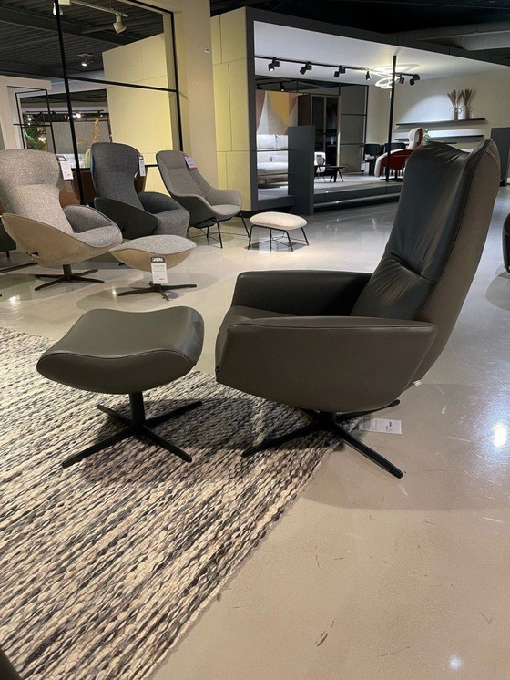 Image 1 of Jori Time-Out Smoke fauteuil met poef