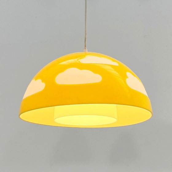 Image 1 of Yellow Skojig Cloud Pendant Lamp by Henrik Preutz for Ikea, 1990s