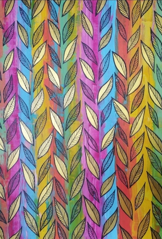 Image 1 of Natia Antadze "Hojas doradas" XXL