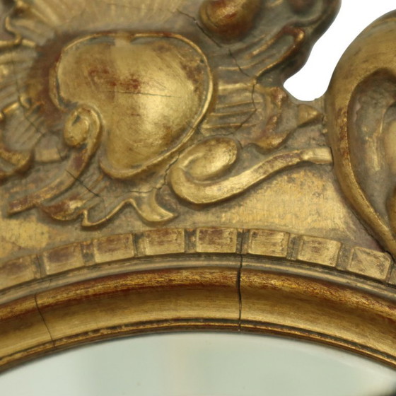 Image 1 of Facet-cut Gold Leaf Mirror Deknudt