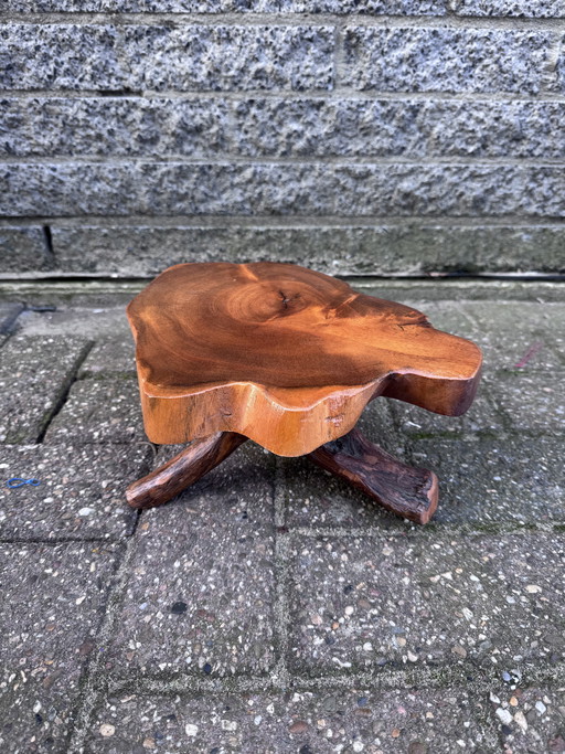 Mesa de tronco de árbol Aruba 1978