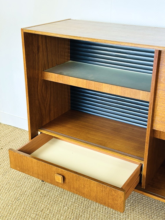 Image 1 of Enfilade haute scandinave en teck 1960