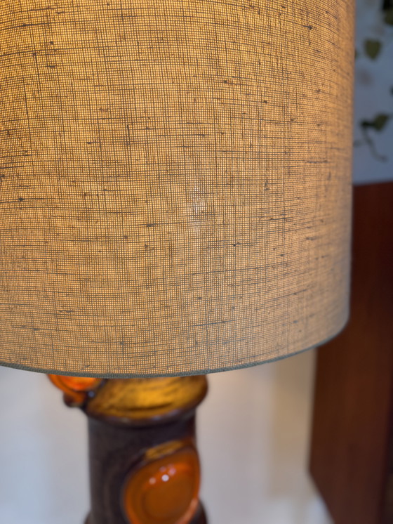 Image 1 of Vintage XL keramieken vloerlamp, Kaiser Leuchten ‘60