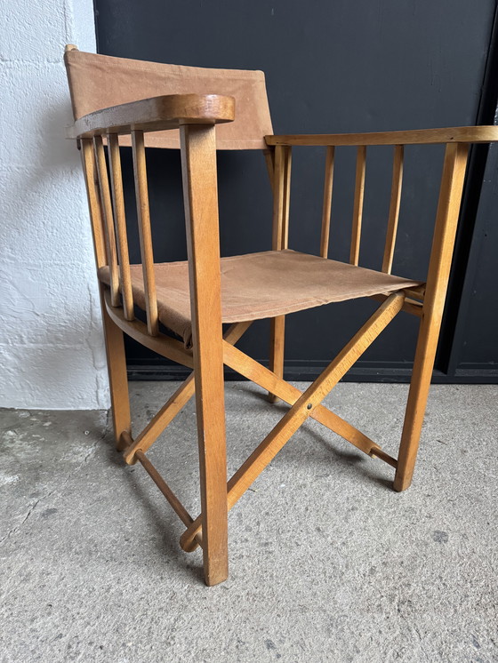 Image 1 of 1950s director's chair