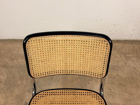 Image 1 of Chaise cantilever S32 V de Marcel Breuer pour Thonet, lot de 3