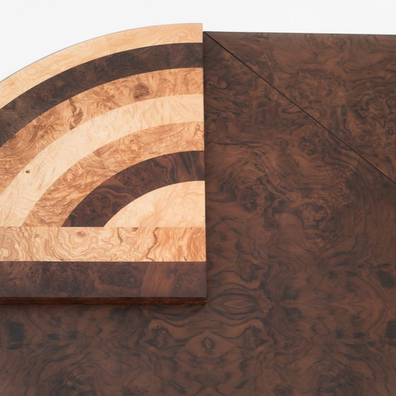 Image 1 of Bauhausly Table ROUND/SQUARE QUAD0 Walnut mix