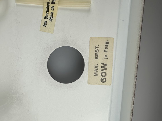 Image 1 of Lampada da soffitto XXL anni '60-'70 Plafoniere in plastica di Ridi Leuchten Germania 