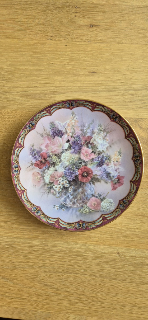 6x Bradex Decorative Plates by Lena Liu 'Miniature Mermaids' – Wall decoration, Porcelain (photo 3 of 7)